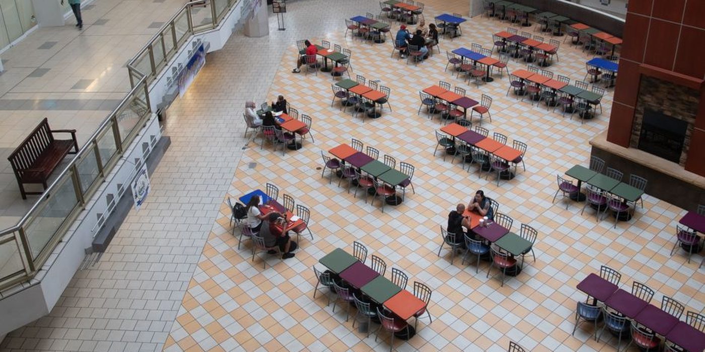 A food court