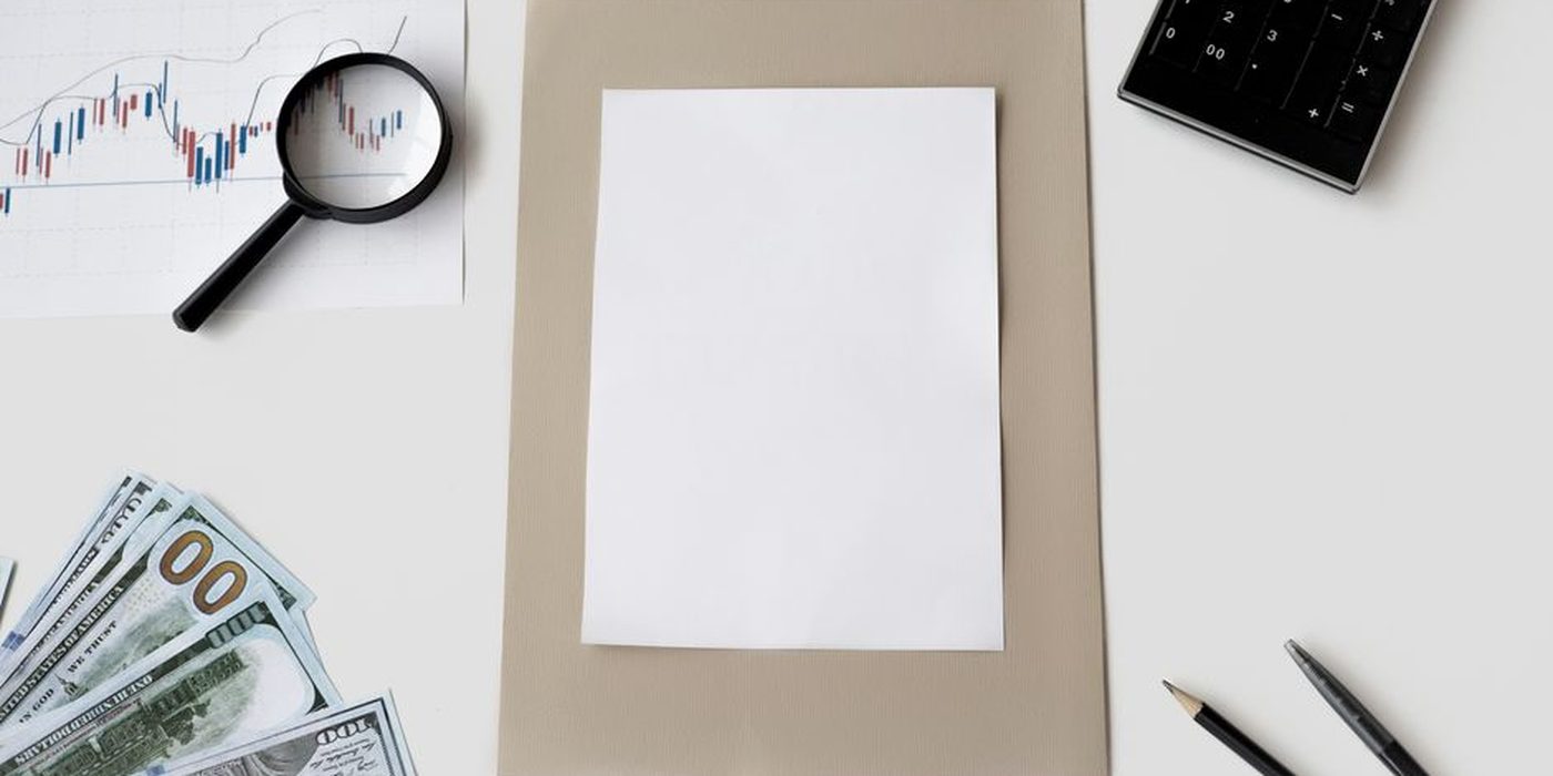 Inspecting a document with a magnifying glass