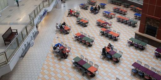 A food court