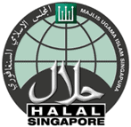 Logo halal Singapour publié par MUIS